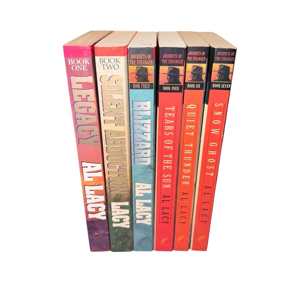 Journeys Of The Stranger Series Books 1-4 6-7 Al Lacy Christian Fiction
